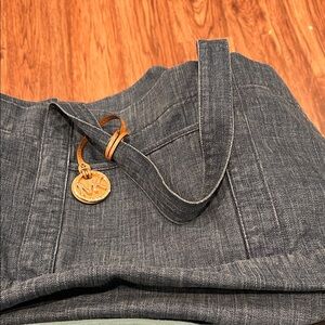 Michael Kors Denim Blue Tote
